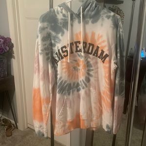 Amsterdam Tie Dye Hooded Sweatshirt